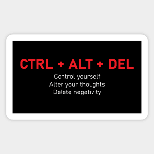 Control Alt Delete Magnet